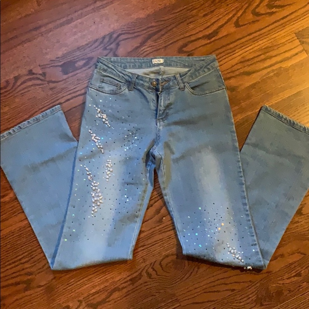 Pearled Cache jeans